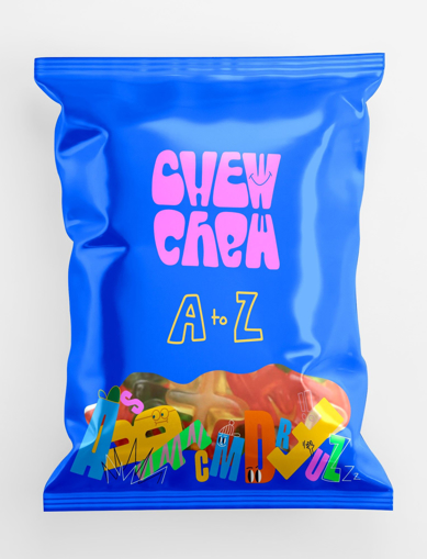 Picture of Chew Chew Jelly Letters 40 gm