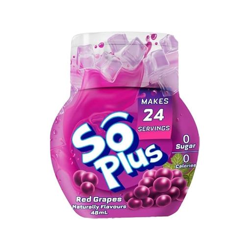 Picture of So Plus Red Grapes 48 ml