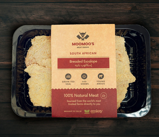 Picture of Moomoos SA Veal Breaded Escalope 600 gm