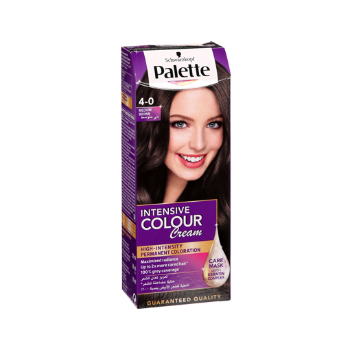 Picture of Palette Hair Dye 4-0 Middle Brown