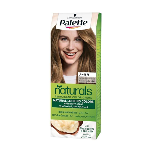 Picture of Palette Naturals Hair Dye Golden Blonde 50 ml 7-65