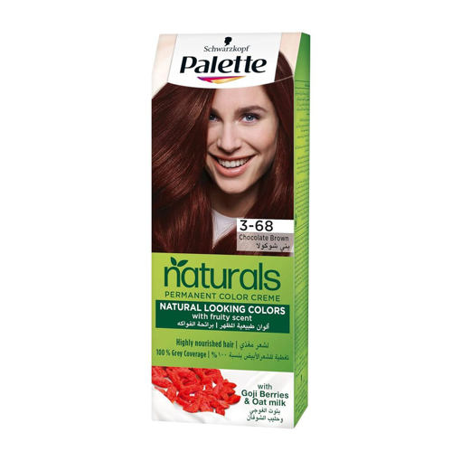 Picture of Palette Naturals Hair Dye Chocolate Brown 50 ml