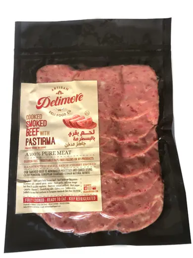 Picture of Delimore Cooked Smoked Beef with Pastirma 125 gm