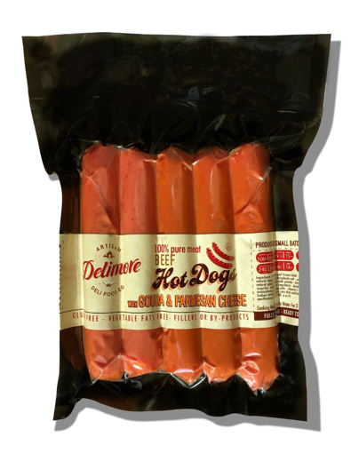 Picture of Delimore Hot Dog with Gouda&Parmesan Cheese 250 gm