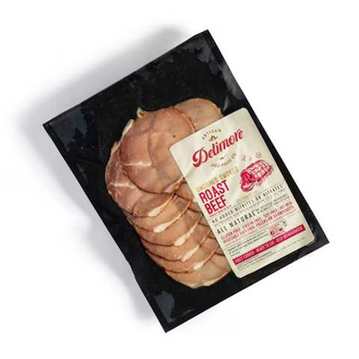 Picture of Delimore Uncured Smoked Roast Beef 125 gm