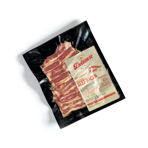 Picture of Delimore Smoked Beef Bacon 125 gm
