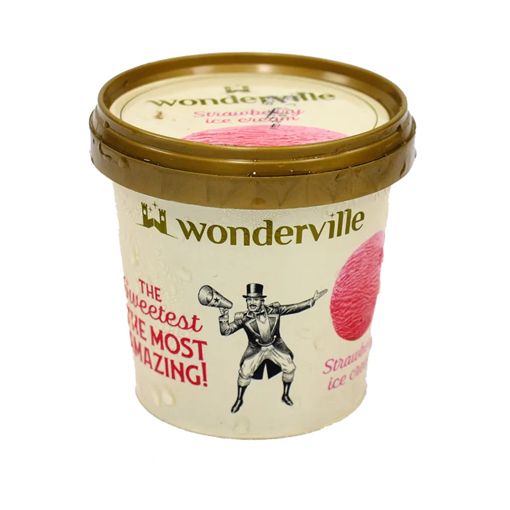 Picture of Wonderville Ice Cream 150 ml Strawberry