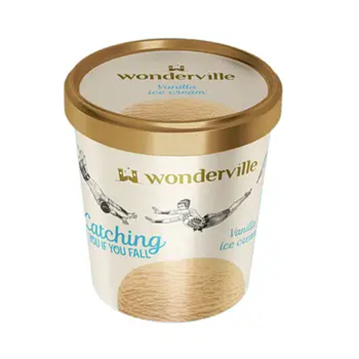 Picture of Wonderville Ice Cream 150 ml Vanilla