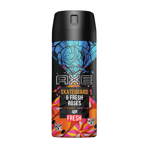 Picture of Axe Spray Skateboard & Fresh Rose 150ml Dis 30 L.E