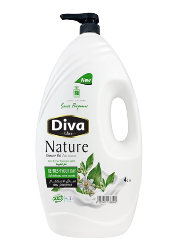 Picture of Diva Shower Gel Nature's Fragrance 4 L