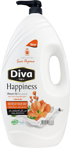 Picture of Diva Shower Gel Happiness 4 L