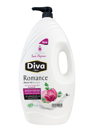 Picture of Diva Shower Gel Romance 4 L