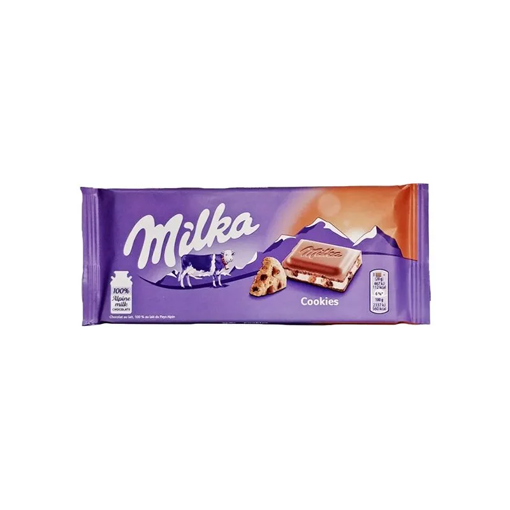 Picture of Milka Chocolate Chipsy Ahoy With Biscuit Pcs 100gm