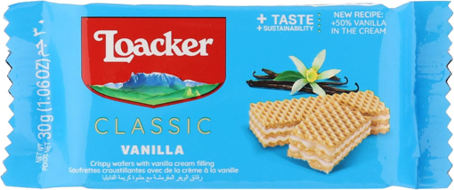 Picture of Loacker Biscuits With Vanilla 30 gm