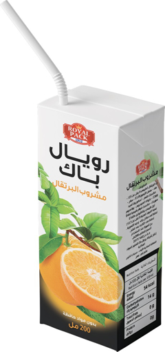 Picture of Royal Pack Orange Drink 200 ml