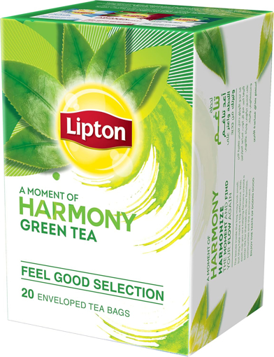 Picture of Lipton Harmony Green Tea 20 Tea Bags