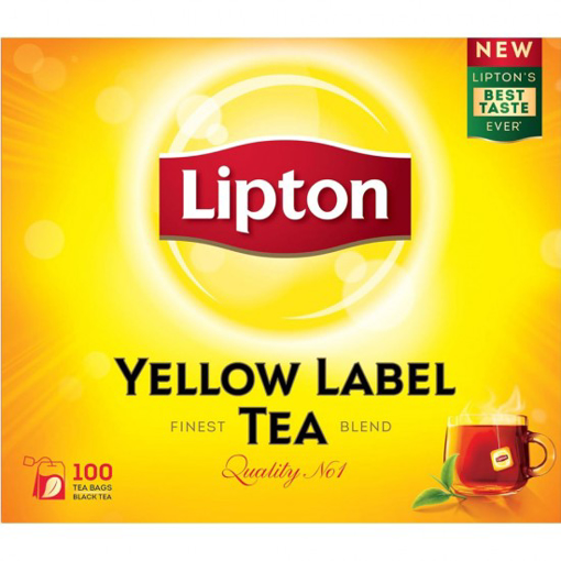 Picture of Lipton Black Tea 100 Tea Bags