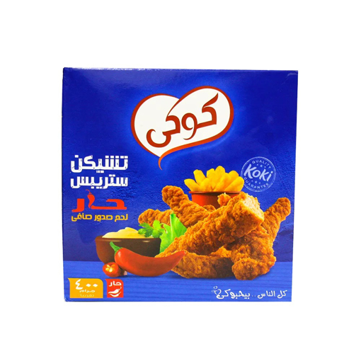 Picture of Koki Chicken Strips Hot 400 gm