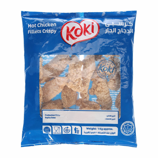 Picture of Koki Chicken Strips Spicy Pure Breast Meat 1 Kg