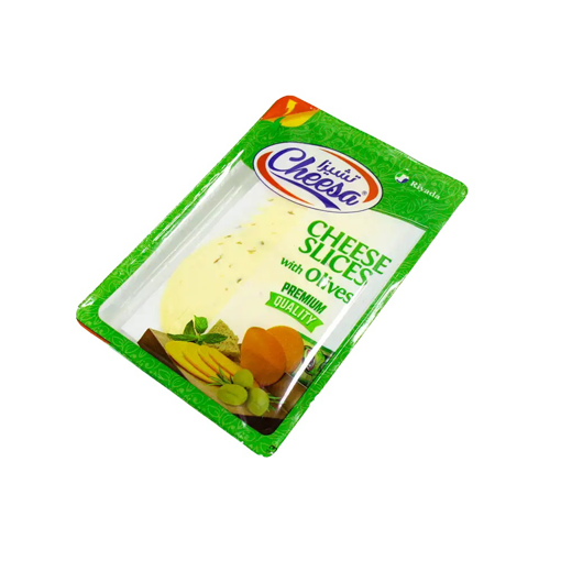 Picture of Cheesa Cooked Slices Cheese Olive 150 gm