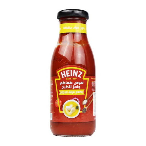 Picture of Heinz Tomato Sauce With Chicken Broth Flavor 295gm