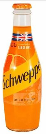 Picture of Schweppes Tangerine Flavor 250ml Glass
