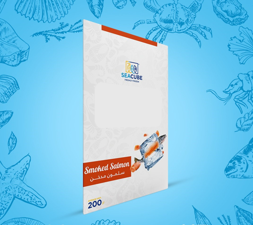 Picture of Sea Cube Smoked Salmon 200 gm