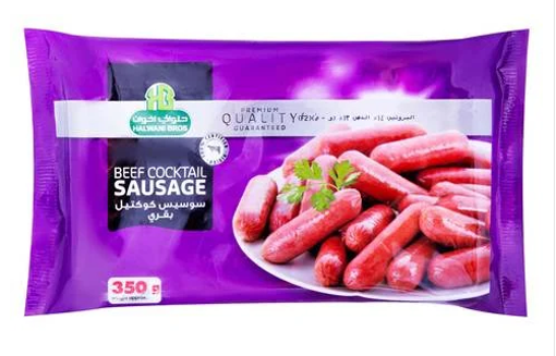 Picture of Halwani Bros Beef Cocktail Sausages 350 gm