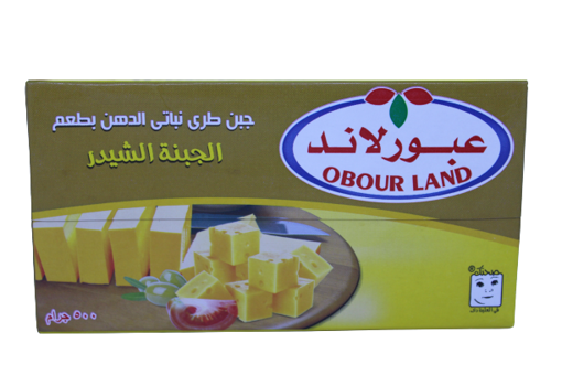 Picture of Obour Land Soft Cheese with Cheddar 500 gm