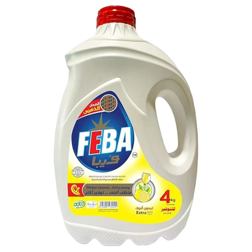 Picture of Feba Liquid Dish Cleaner With Limon Scent 4 kg