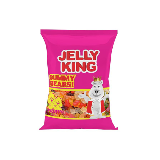 Picture of Jelly King Bear With Sugar 40 gm