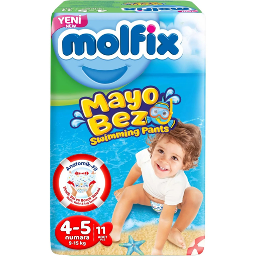 Picture of Molfix Swim Diaper 11 pcs Size 4-5