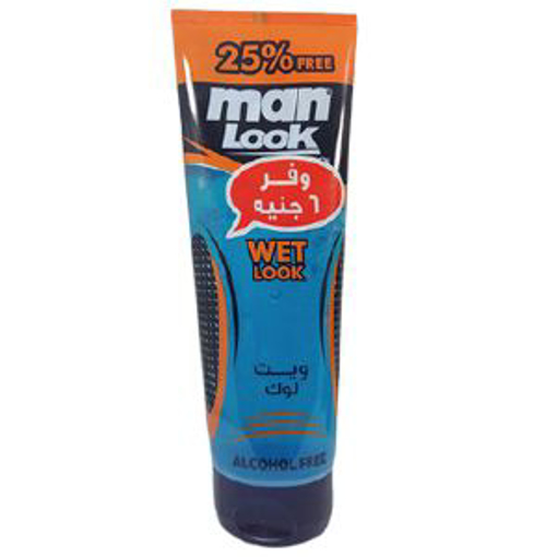 Picture of Man Look Wet Look Hair Gel 250 gm Save 6 l.e