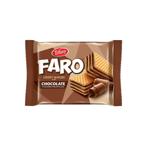 Picture of Tiffany Faro Wafer With Chocolate 40 gm