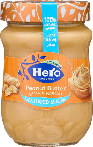 Picture of Hero Peanut Butter No Added Sugar 300 gm