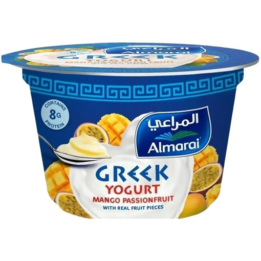Picture of Almarai Greek Yogurt Mango Passion Fruit 170 gm