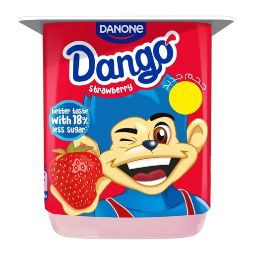 Picture of Dango Strawberry Yogurt 72 gm save 0.5 l.e