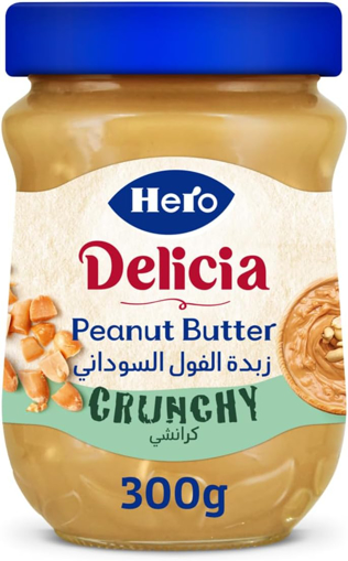 Picture of Hero Peanut Butter Crunchy 300 gm 10% Dis