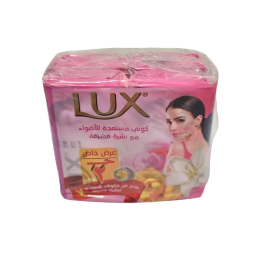 Picture of Lux Soap For Skin Bright 115gm * 4 Save 2 L